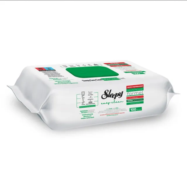 Sleepy Easy Clean Oberflächenreinigungstücher mit weißer Seifenzusatz