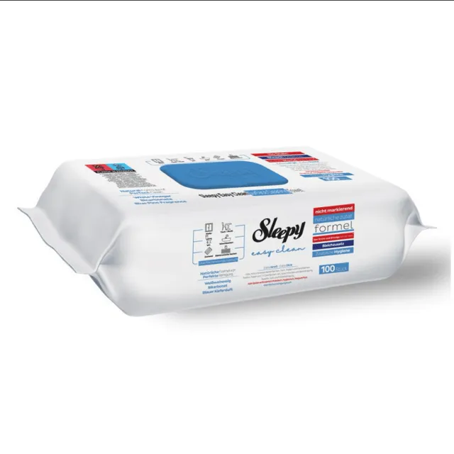 Sleepy Easy Clean Oberflächenreinigungstücher mit Bleichmittelzusatz