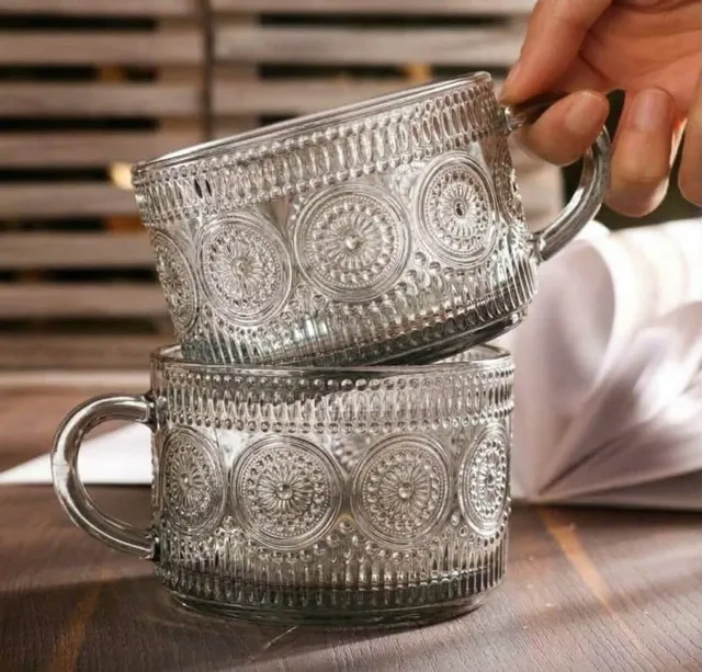“Arona” Glastasse – 2er Set