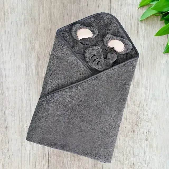 Baby Kapuzen-Badetuch “Elefant”