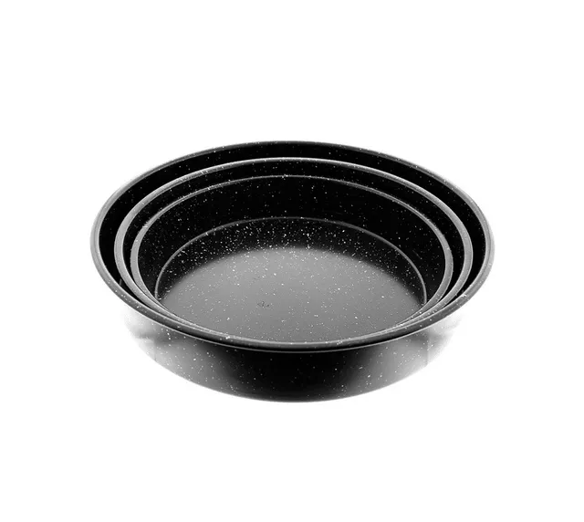 “Granit” Ofenbackblech – 3er Set extra tief