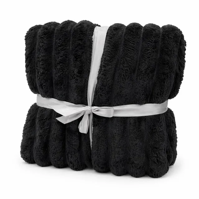 Kuscheldecke Schwarz