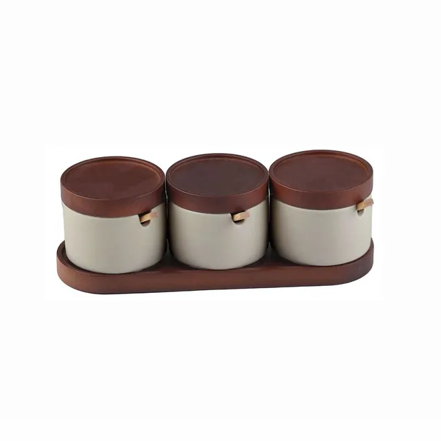 “Terra” Gewürzdosen Set