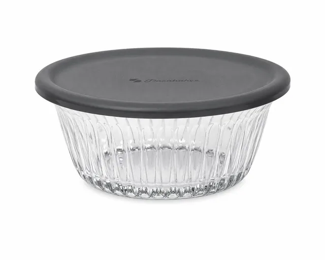 “Frezya” Glasschalen mit Deckel – 4er Set