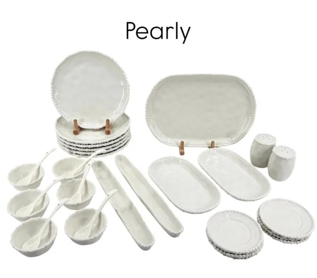 “Pearly” Frühstücksset – 31 teilig