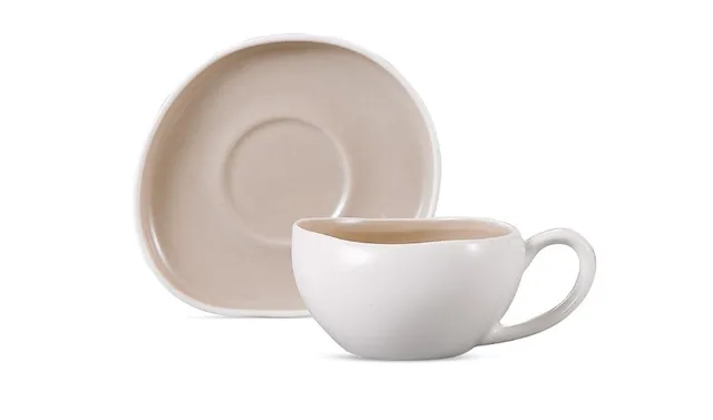 “Wave Cream” Mokka- Espressotassen Set
