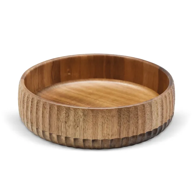 “Linea” Akazienholz Schüssel – 22cm
