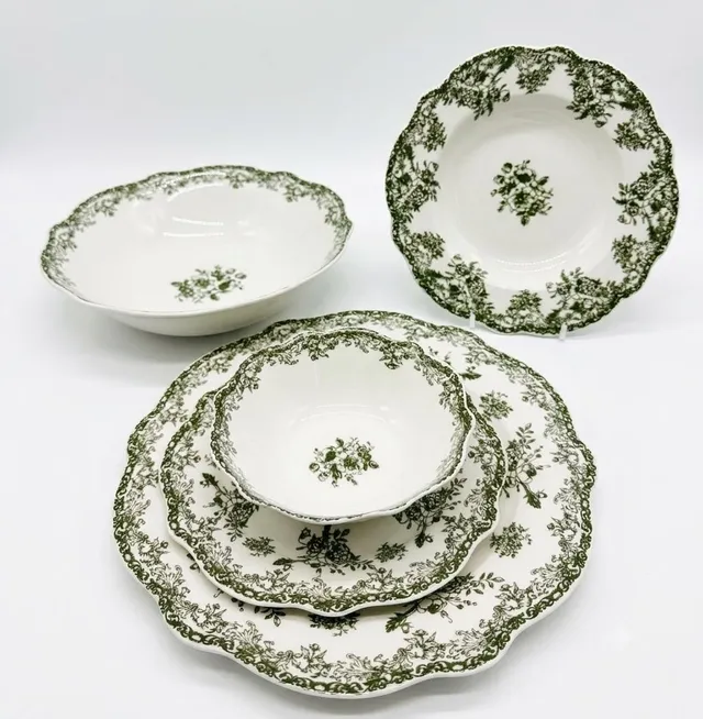 “Vintage” Geschirrset – 25 teilig