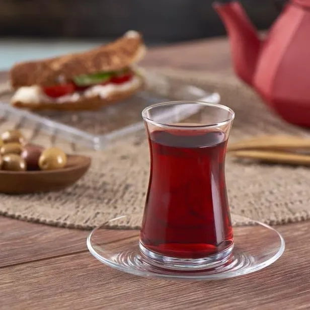 “Heybeli” Teegläser-Set – 12 teilig