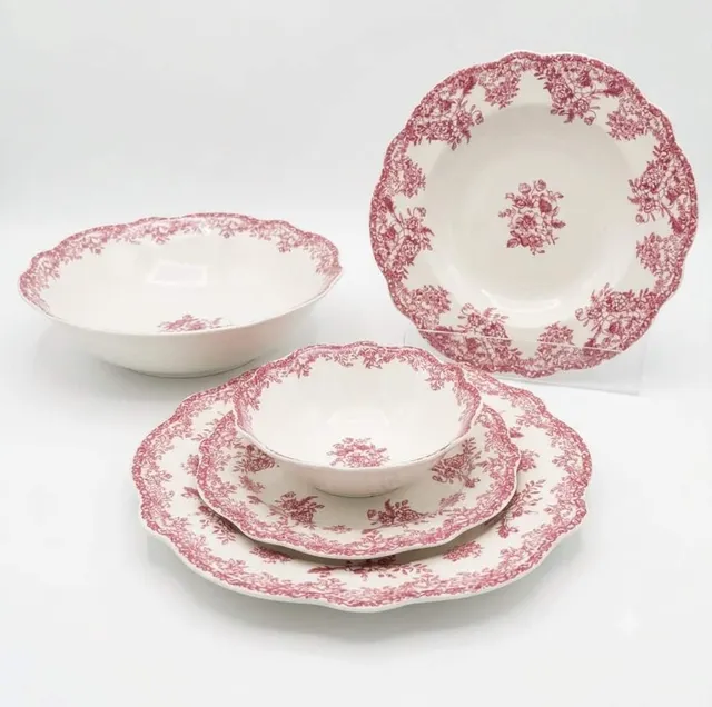 “Vintage” Geschirrset – 25 teilig
