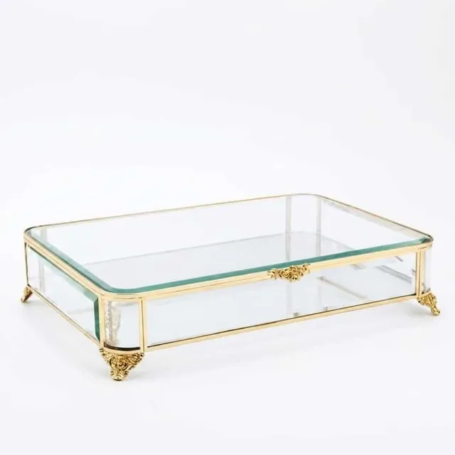 “Elegance” Glasbox – Gold