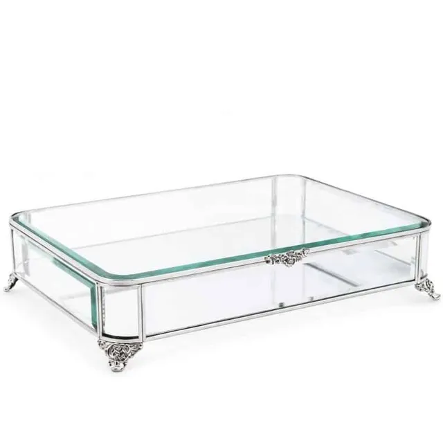 “Elegance” Glasbox – Silber