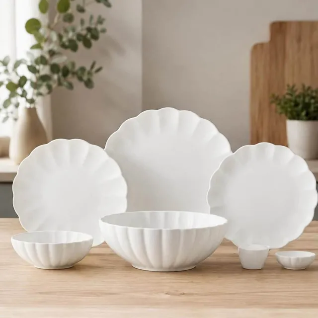 “Lotus” Geschirrset – 27 teilig