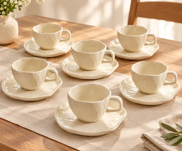 “Cermico” Kaffeetassen Set